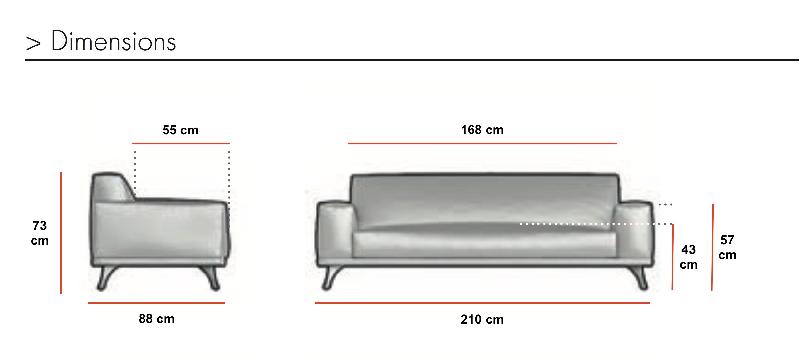 Canapé d'attente 3 places SF - Mobel Linea - Noir_0