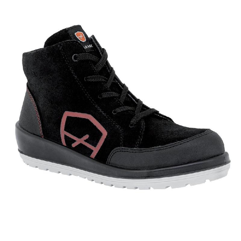 CHAUSSURES FEMME BAIANA S3 PARADE, COLORIS NOIR ET ROSE, POINTURE 36