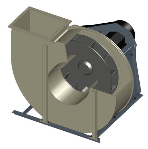 Cmmv 450-1250 - ventilateurs centrifuges industriel - colasit - moyenne pression_0