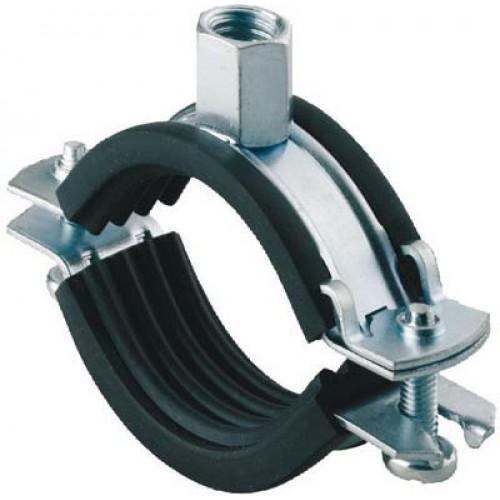 COLLIER ISOPHONIQUE - VIS IMPERDABLES ET BOULONS À FERMETURE RAPIDE - SERRAGE 89 À 92 MM FISCHER