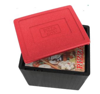 Conteneur isotherme Polibox® - Pizza Boxshop - Référence 120869 - En polypropylène expansé (PPE) recyclable_0