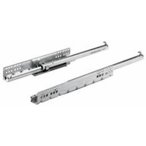 COULISSES À BILLES QUADRO 25 SILENT SYSTEM-25KG-SORTIE PARTIELLE-L350MM HETTICH
