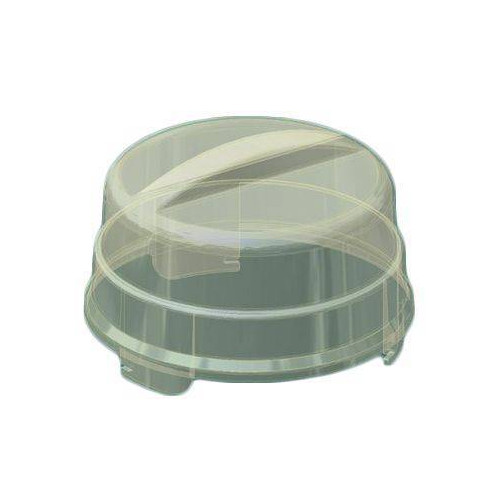 COUVERCLE TRANSPARENT HAUT EN PVC POUR ASSIETTES 190 À 260 MM