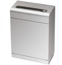 Destructeur de documents - Ideal AL1 - coupe croisée 2x15 mm - compactage des particules - design aluminium_0
