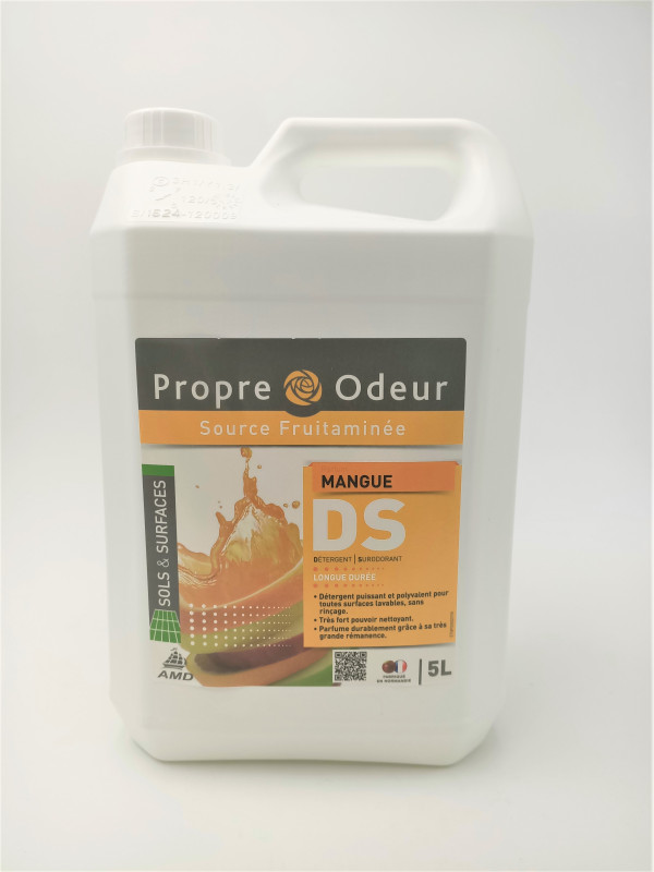 Ds detergent surodorant propre odeur parfum mangue bidon de 5l_0