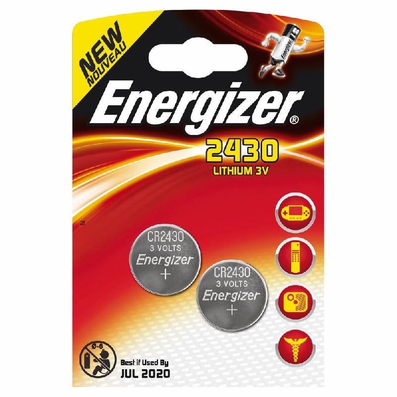 ENERGIZER PILE BOUTON  LITHIUM - CR2450 - 3V (PRIX UNITAIRE)