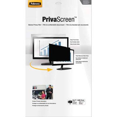 FILTRE DE CONFIDENTIALITE FELLOWES PRIVASCREEN PANORAMIQUES POUR ORDINATEURS FIXES ET PORTABLES 24'' - FORMAT 16/9
