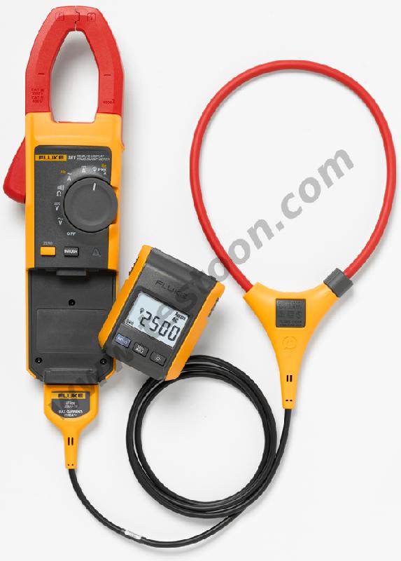 PINCE MULTIMÈTRE TRMS 1000A/1000V AC/DC AVEC ÉCRAN DÉPORTABLE + SONDE IFLEX (2500A AC - FLU381