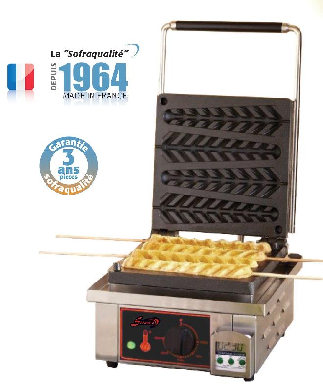 Gaufrier forain électrique - gaufres en épis - fabrication française, 230V, 19062_0