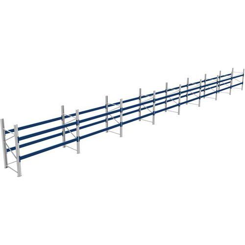 RACK 1 DÉPART + 7 SUIVANTS LXLXH 2700X22700X2000 600KG 2 NIV - BITO