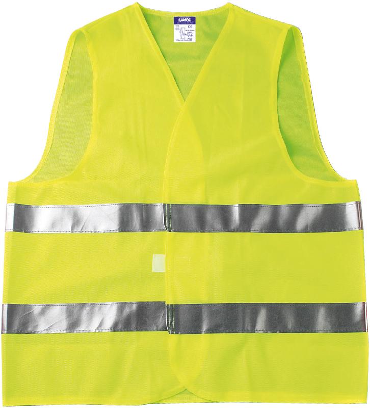 LAMPA - Gilet de sécurité enfant - Réfléchissant, taille universelle 45x42cm, ajustable - 936497_0