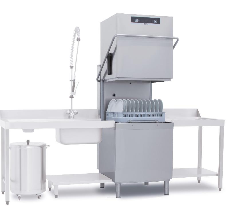 Lave-vaisselle professionnel avec adoucisseur 30 litres - panier 60... - PTOP823LAT_0