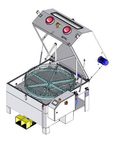 Laveur manuel et automatique par aspersion pour pièces mécaniques - Meca ESA2 - 120_0