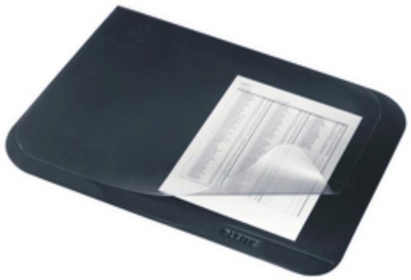 LEITZ Sous-mains Plus Soft Touch, avec rabat, 40x53cm, coloris noir - 53180095_0