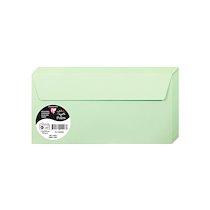 PAQUET DE 50 ENVELOPPES POLLEN 110X220MM 120G/M2 - VERT - LOT DE 3
