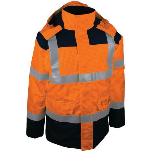 PARKA À HAUTE VISIBILITÉ AVEC BANDE RÉTRO RÉFLÉCHISSANTE TAILLE XL - SINGER SAFETY