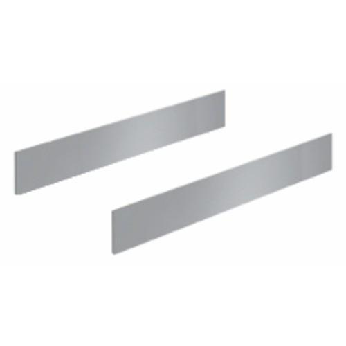 PAROIS LATÉRALES TOPSIDE POUR TIROIR INNOTECH ATIRA-H144MM-ARGENT-L260MM HETTICH