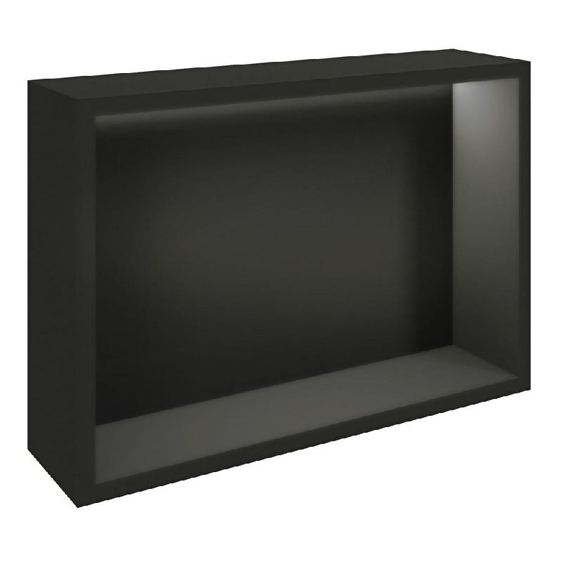 Présentoir Cage noir avec LED 56x14,5x38,4cm_0