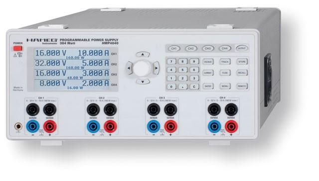 ALIMENTATION PROGRAMMABLE 4 VOIES, TECHNOLOGIE MIXTE LINÉAIRE/DÉCOUPAGE, 384W, 4X32V/ - R&SHMP4040