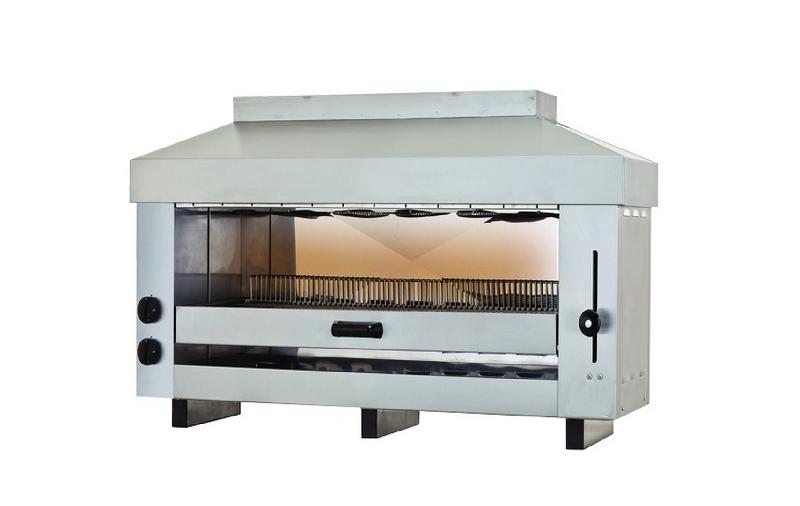 Salamandre à gaz 2 zones de chauffage - 7049.0100 - Dimensions 650x500x720 mm - 3,9 kW_0