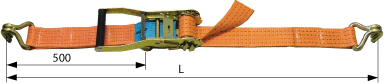 Sangle d'arrimage 50mm - fibre polyester - 5000kg - ref4570_0
