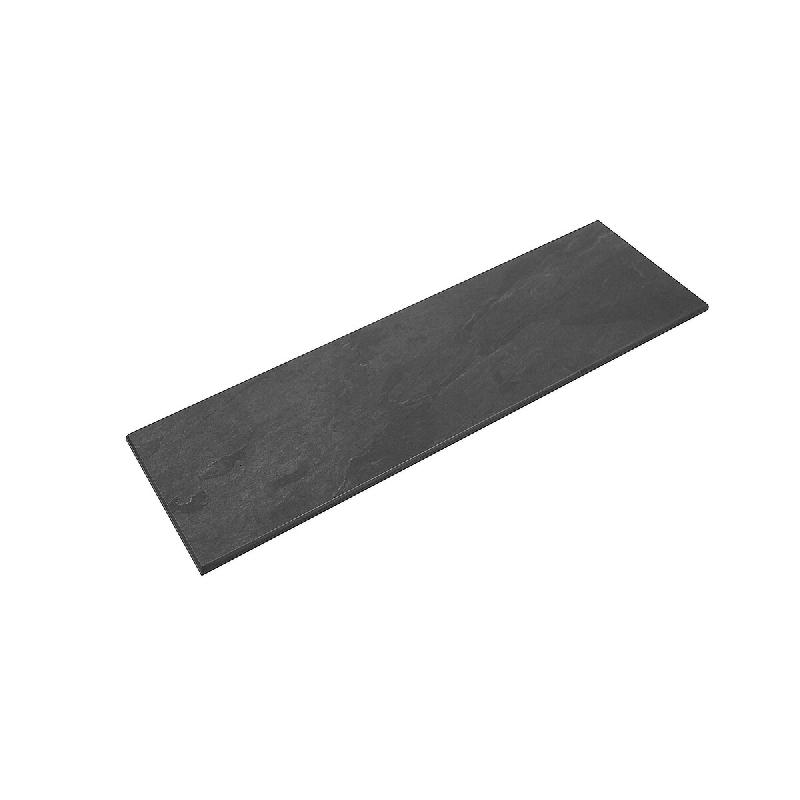 Schneider - Plateau de service aspect ardoise, 400 x 200 x 6 mm - gris plastique 225090_0