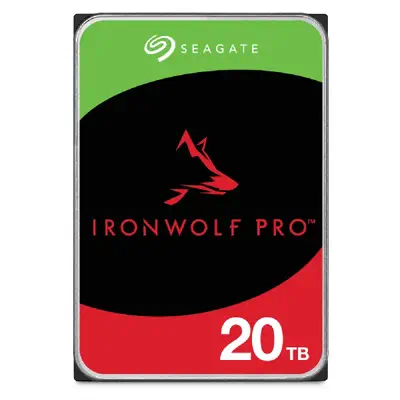 Seagate IronWolf Pro ST20000NT001 disque dur 20 To 7200 tr/min 256 Mo 3.5