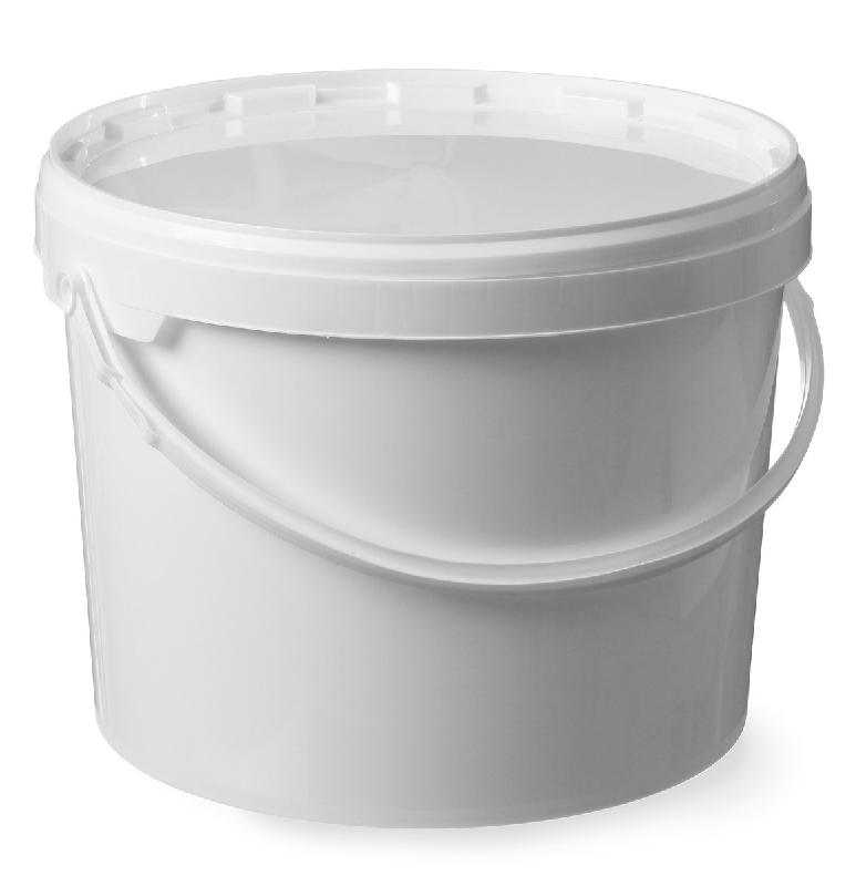 Seau plastique avec couvercle 11,5 litres - Ø220x(H)290 mm - 196007_0