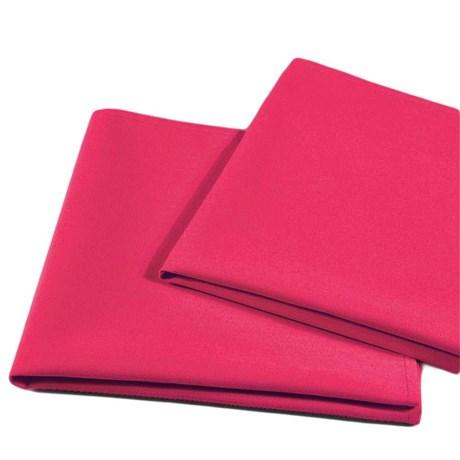 SERVIETTES SIGNATURE FUSCHIA 42 X 42 CM (VENDU PAR 4)