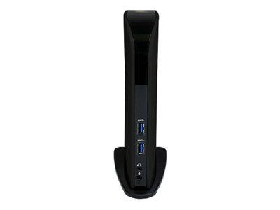 STARTECH.COM STATION D'ACCUEIL POUR ORDINATEUR PORTABLE USB 3.0 À DOUBLE ÉCRAN AVEC HDMI ET DVI/VGA, HUB USB-A 6X, GBE, AUDIO, DOCKING STATION UNIVERSELLE TYPE-A - WINDOWS/MACOS/CHROMEOS
