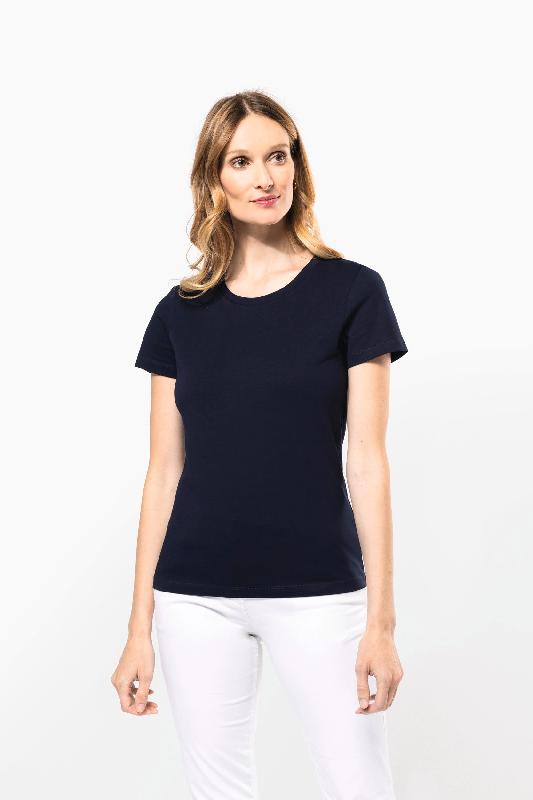 T-shirt Supima col rond manches courtes femme - Réf: PK301 - Kariban Premium - 100% coton peigné_0