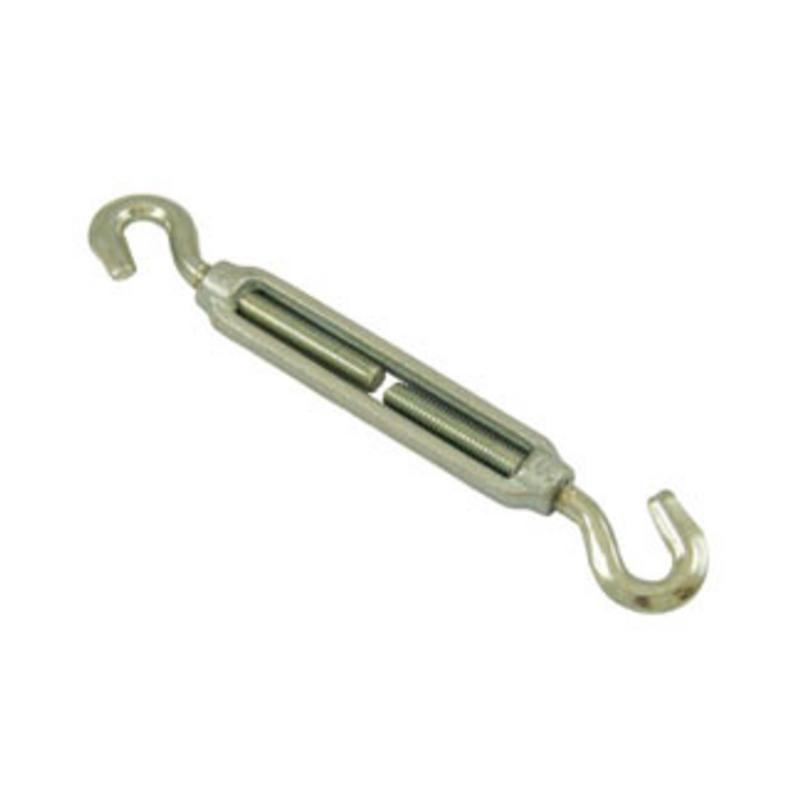 TENDEUR A LANTERNE ZINGUE D.14 2 CROCHETS ESTAMPES CMU 420KG