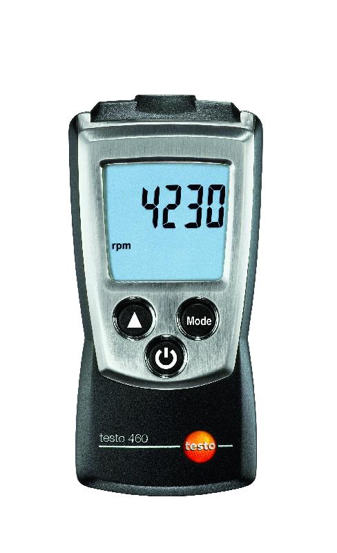 Testo 460 - Tachymètre optique de poche avec mesure sans contact et marquage LED_0