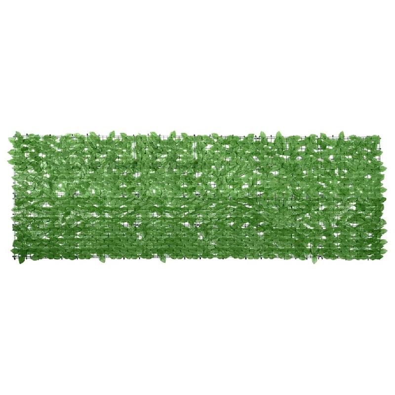 VidaXL Écran de balcon avec feuilles vert 300x100 cm Modèle Jardin Beta - 315499_0