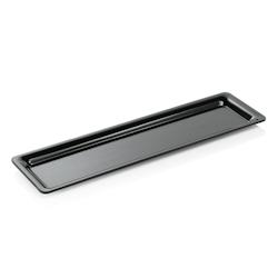 WAS Germany - Bac GN 97 2/4-020 mm, noir, avec bord lisse, mélamine (9724021) - noir matière synthétique 9724 021_0