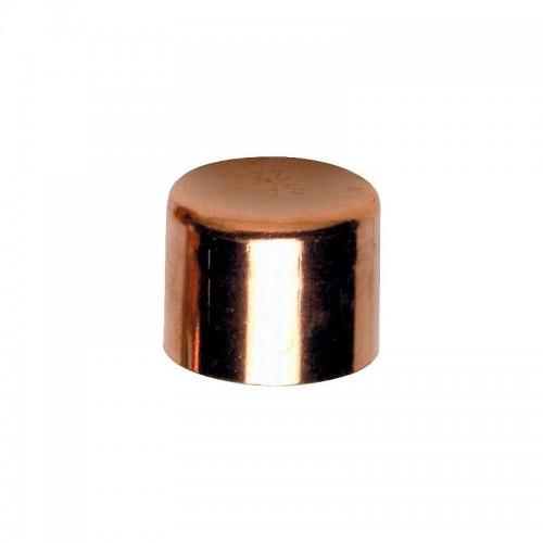 10 X BOUCHON CUIVRE FEMELLE À SOUDER - DIAMÈTRE 14 MM BRICOZOR