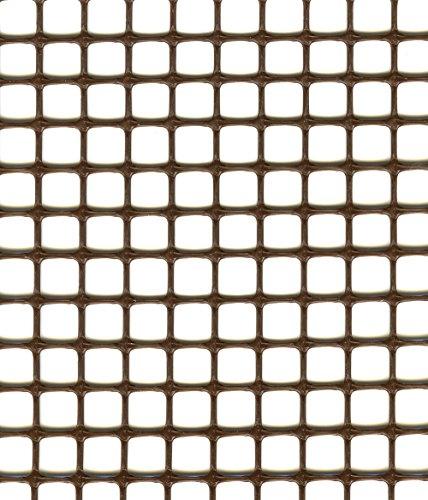 TENAX 72020117 Quadra 10 - Filet de protection multi-usages marron - 500 x 100 cm - Résistance UV 5 ans_0