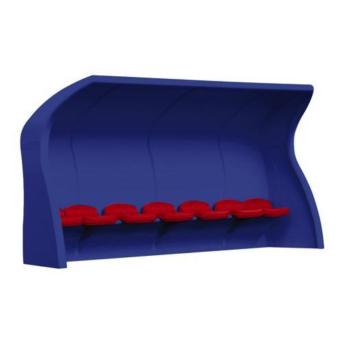 ABRI DE TOUCHE MONOBLOC BLEU - ASSISE INDIVIDUELLE