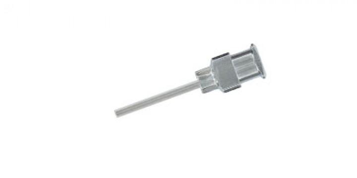 Aiguille de dosage avec capillaire de précision - taille 17 - capillaire inox de 15 mm_0