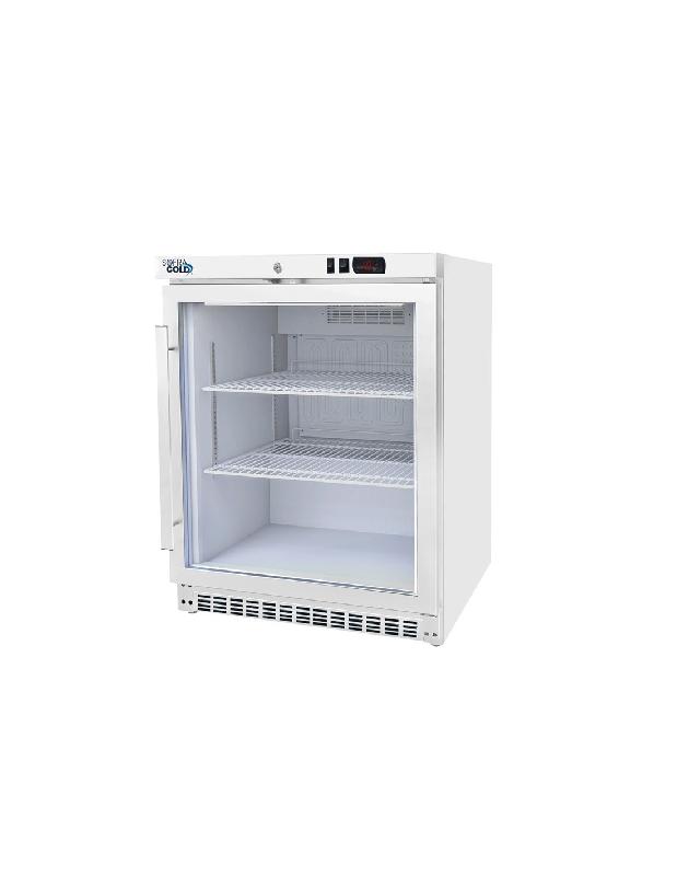 Armoire à boissons 1 porte vitrée - 120 litres - Éclairage LED - Régulation électronique - Réf. AE201PV_0