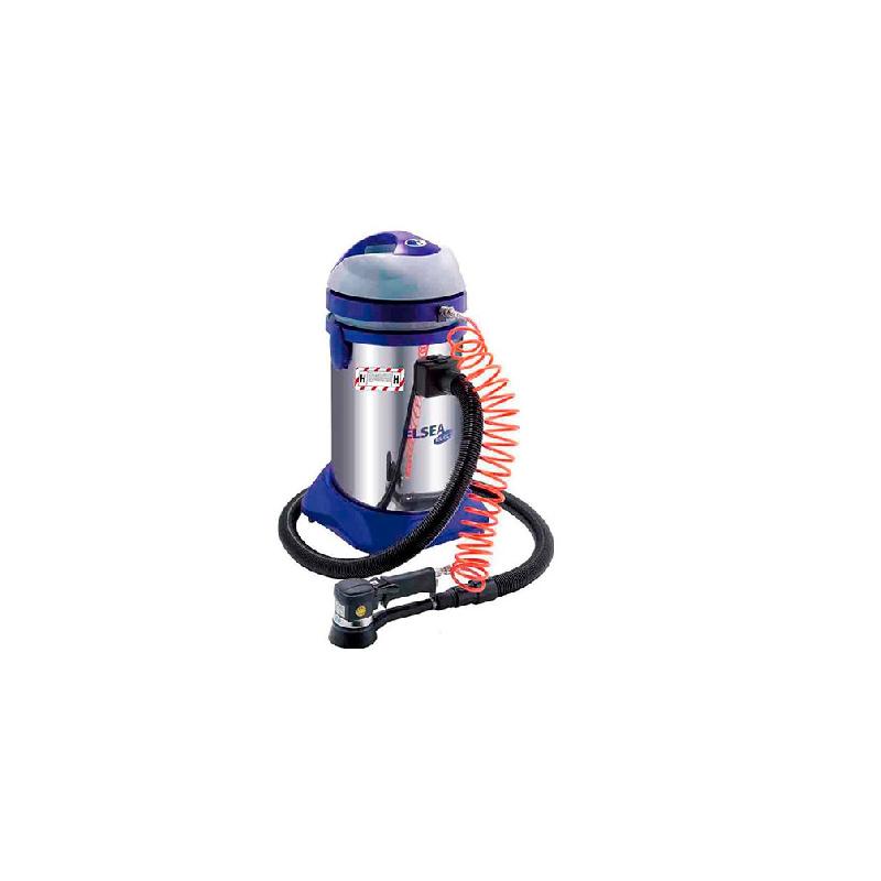 Aspirateur eau et poussière 37 L INOX Cat. H - outils pneumatiques autonettoyant - 230V 1200W - ELECT 125 H - EHDI125A - Elsea_0