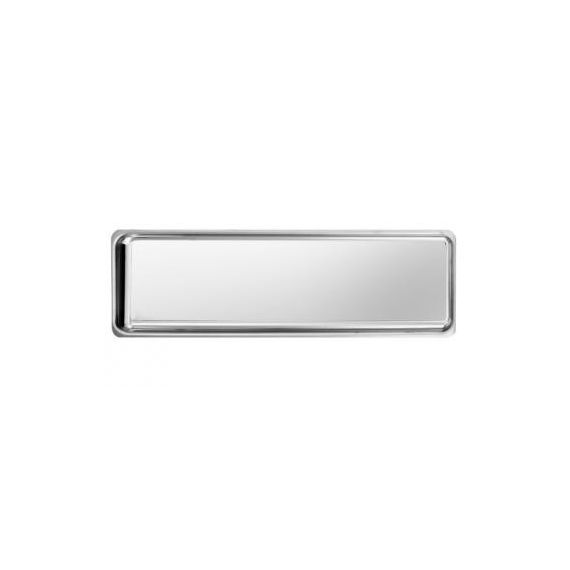 B1 - plat de vitrine inox 82 cm - plaque à débarrasser pour préparations_0