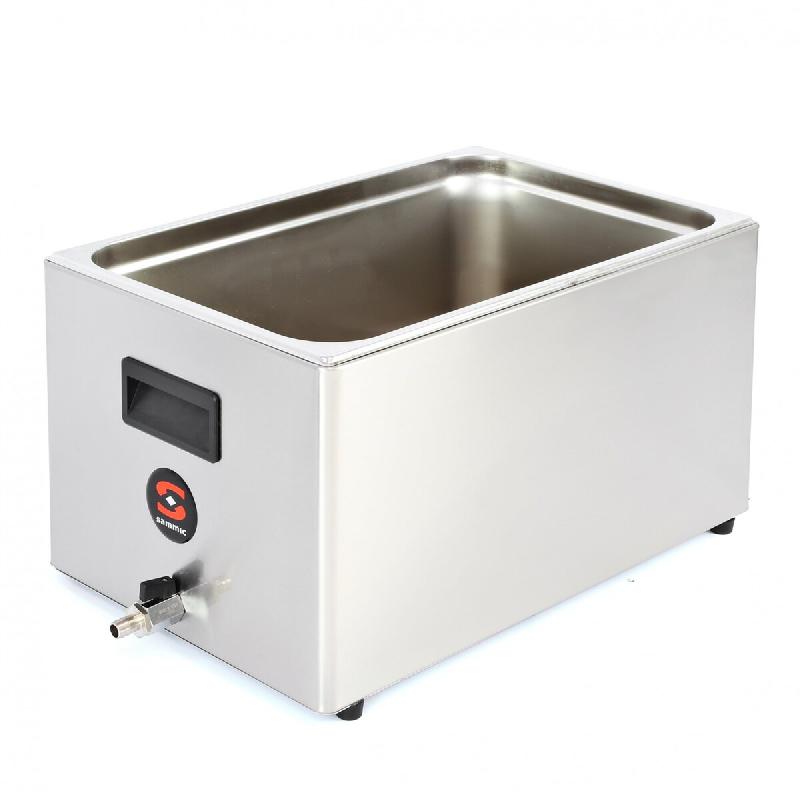 Bac 18 SmartVide 2/3 GN de 200 mm compact sans robinet pour cuiseurs à basse température d'une capacité de 18 litres | Sammic - 1180056_0