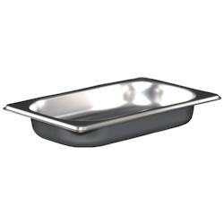Bac Gastro Inox AISI 304 GN 1/4 Plein H. 40 mm - Gastroland - 3701666002601_0