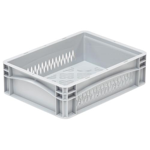 Bac Norme Europe standard ajouré 400 x 300 x 120 mm - Réf : BAC159BE4312000_0