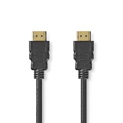 Câble Hdmi 1m Ultra-haute Vitesse  Connecteur Hdmi - Connecteur Hdmi  1,00 M  Noir Usage Non Intensif Nedis - 3665476012529_0