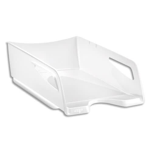 CEP Lot de 6 Maxi corbeille à courrier Riviera 24x32, en polystyrène choc (PS), coloris blanc arctique - 3462159004792_0