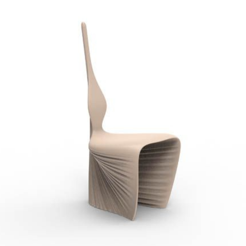 Chaise design in & out BIOPHILIA - écru_0