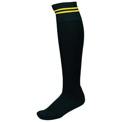 CHAUSSETTE NOW ONE NOIR/JAUNE