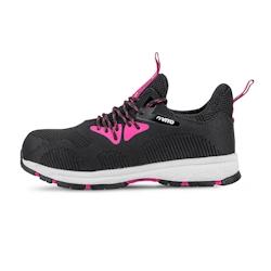 Chaussures de sécurité Femme S1P SRA Rose légère Fibre Aramide coque Composite PINK Taille 37 VITO - 37 plastique 5604612709556_0